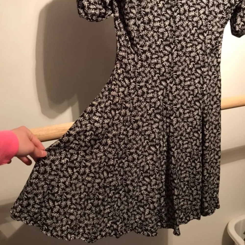 Vintage 80s floral dress